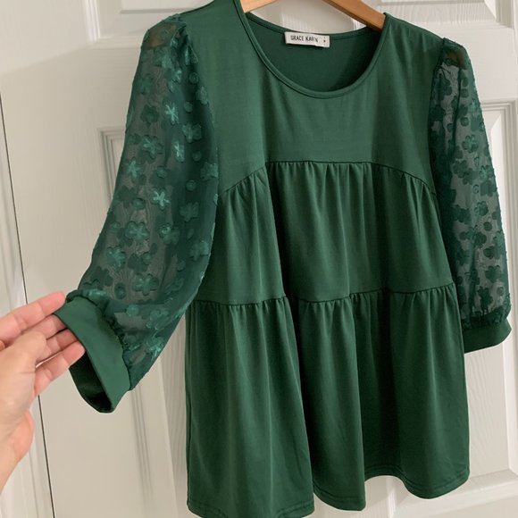 Grace Karin Women's Top Blouse, Size M - Picture 3 of 11